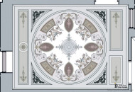 Cottage ceiling painting project