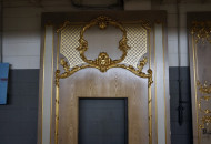 Fragment of gilding boiserie