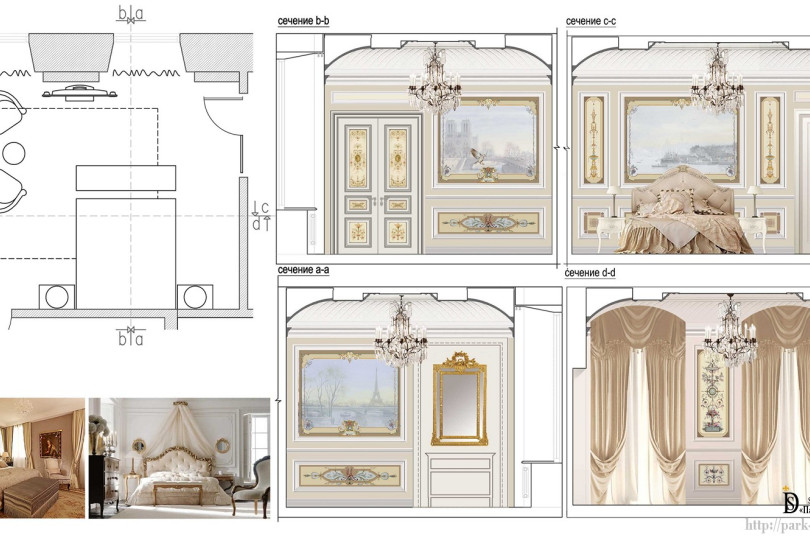 Дизайн спальни в пастельных тонах