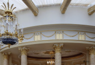 Вызолоченные капители в Каримском стиле Позолота капителей Каримского стиля