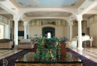 Гостиная в средиземноморском стиле Роспись средиземноморский стиль