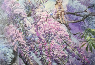 Роспись стены в детской комнате