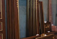 Gold plated door panels