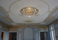 Потолок в классическом стиле Позолота потолка в классическом интерьере