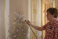 Роспись в стилистике Наполеон III Роспись буазери художником