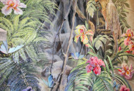 Живопись обманка и птица