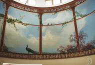 Роспись павлин