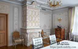 Fragment of interior decoration