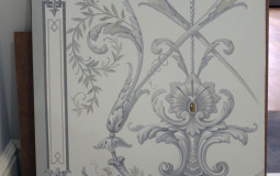 Барельеф и роспись стен в интерьерах