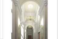 Визуализация проекта декора коридора визуализация проекта гипсовой лепнины