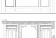 Проект декорирования классических стен лаконичной гипсовой лепниной декор стен гипсовой лепниной