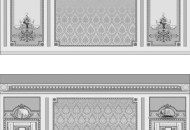 Проект оформления стен изысканной гипсовой лепниной в классическом стиле проект гипсовой лепнины на стене