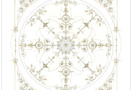 Фрагмент проекта потолочной росписи