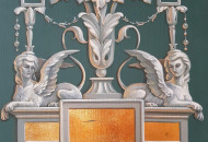 Роспись ампир с элементами позолоты Сочетание позолоты и росписи