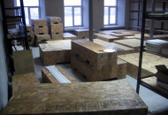 упаковка гипсовой лепнины перед отправкой