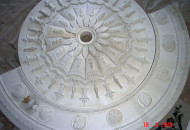 модель розетки из лепнины