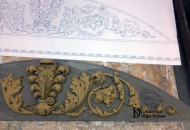 шаблон и модель портала двери лепнины