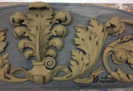 деталь десюдепорта из гипсовой лепнины