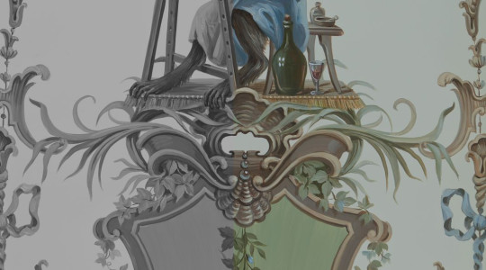 Классическая роспись в интерьере