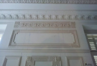 Classic wall decoration with strict plaster modions home decor plaster stucco