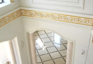 plaster stucco in the interior