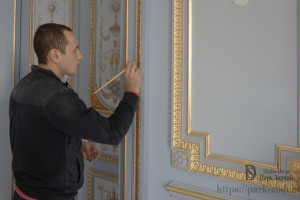 Роспись лепнины