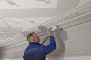 Роспись лепнины