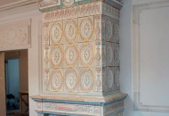 During the reconstruction of the house with stucco molding, the historical interiors were recreated reconstruction of a house with stucco