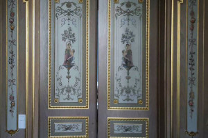 Художественная роспись дверей Художественная роспись дверей