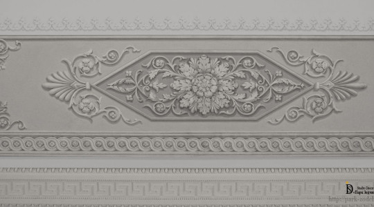 Роспись стен в технике гризайль