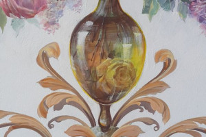 Роспись стен акрилом