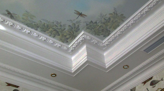 Роспись стен акрилом