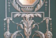 Роспись в стиле ампир для интерьера Фрагмент росписи в стиле Ампир