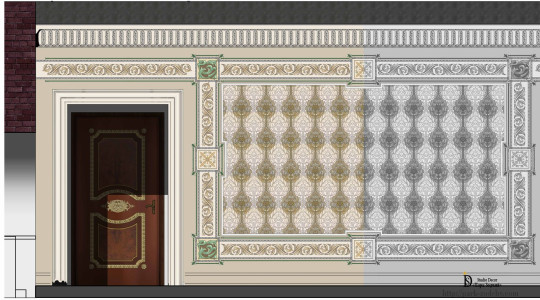 Роспись в стиле модерн