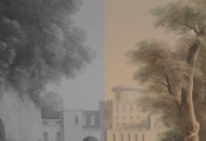 Роспись стен — изысканный пейзаж