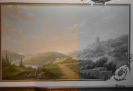 Роспись стен — изысканный пейзаж