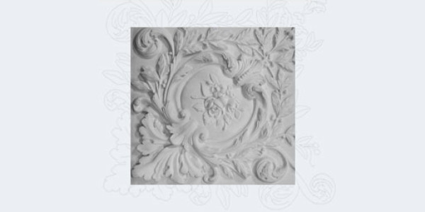 Angles of plaster moldings